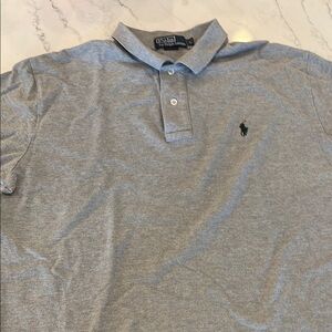 Men’s Polo by Ralph Lauren Gray Classic Polo Shirt